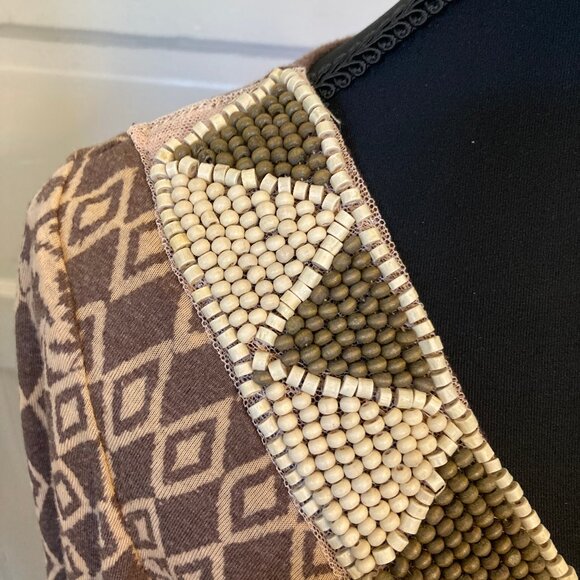 121 Testament Beaded Neckline Top Size L - Picture 6 of 15